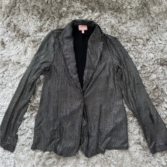 SET Show me your Mumu Felix Blazer in disco glitz and Bam Bam Bell Pants S/M - Picture 8 of 14